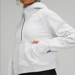 Scuba Oversized Half-Zip Hoodie